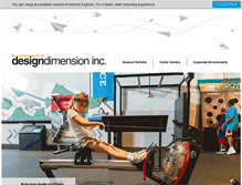 Tablet Screenshot of designdimension.com